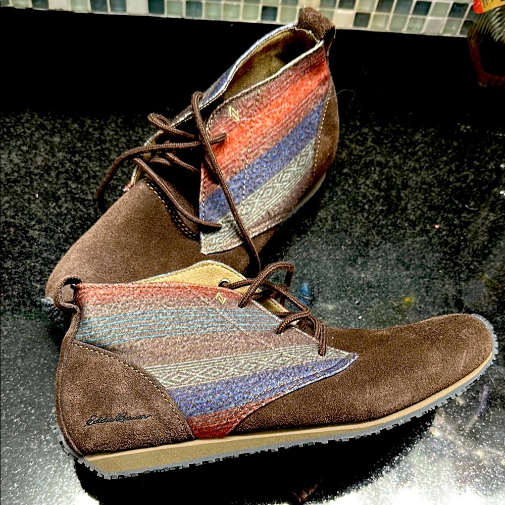Eddie Bouer women walking booties